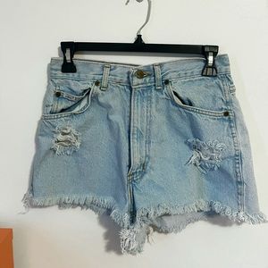 High waisted shorts